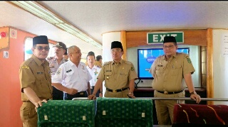 Bupati Inhil Cek Sarana Transpotasi Pemberangkatan JCH