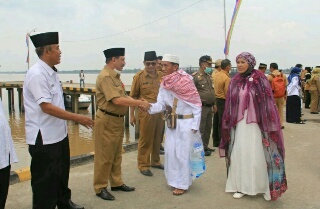 Sekda Said Harap Kepulangan JH Inhil Berjalan Baik dan Lancar