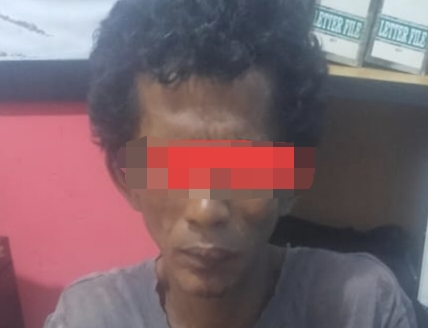 Seorang Warga di Sungai Apit Digeledah Polisi, Di Kantong Celana Ditemukan Sabu