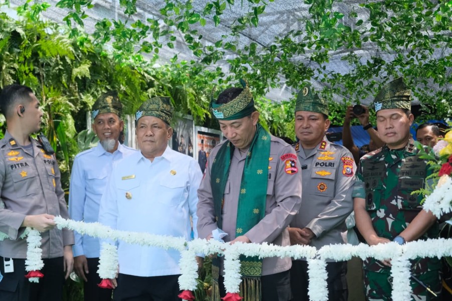 Kapolri Resmikan 80 Jembatan Merah Putih Presisi di Riau, Total 110 Unit Perkuat Akses dan Ekonomi Warga