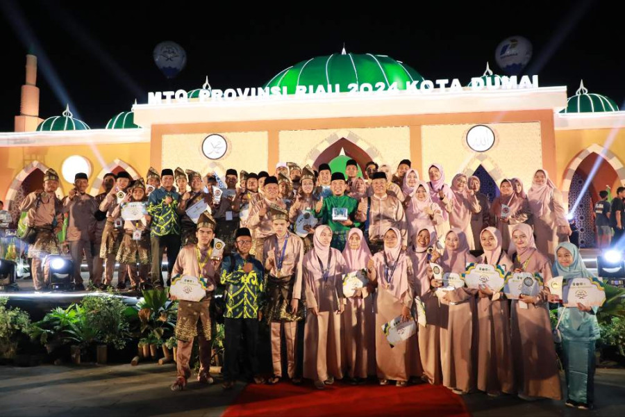 Siak Raih Peringkat 3 MTQ ke 42 Provinsi Riau di Dumai