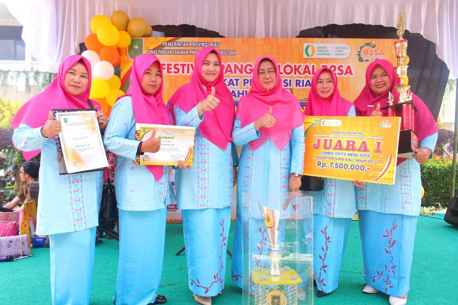 TP PKK Kabupaten Siak Juara Lomba B2SA Provinsi Riau