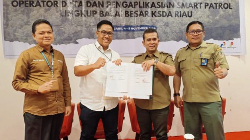 Dukung Konservasi, PHR Serahkan Bantuan Perangkat Patroli Pintar Ke BBKSDA Riau