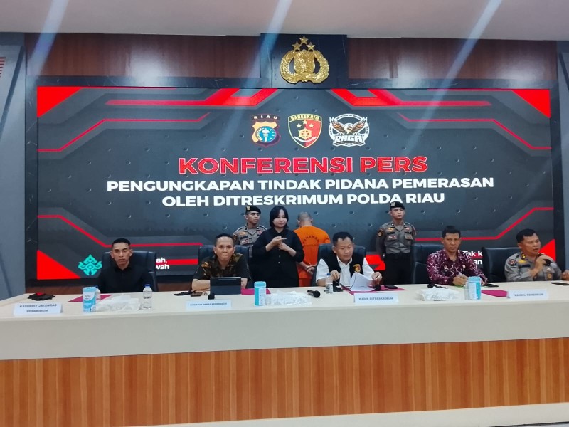 Begini Kronologis Oknum LSM Ditangkap Usai Dilaporkan Pengusaha di Riau