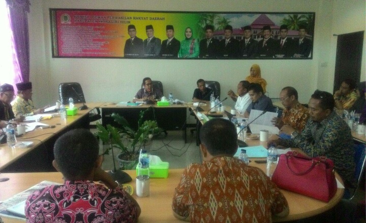 Dewan Inhil Bahas Soal Ketidakharmonisan Pemerintah Desa dengan BPD