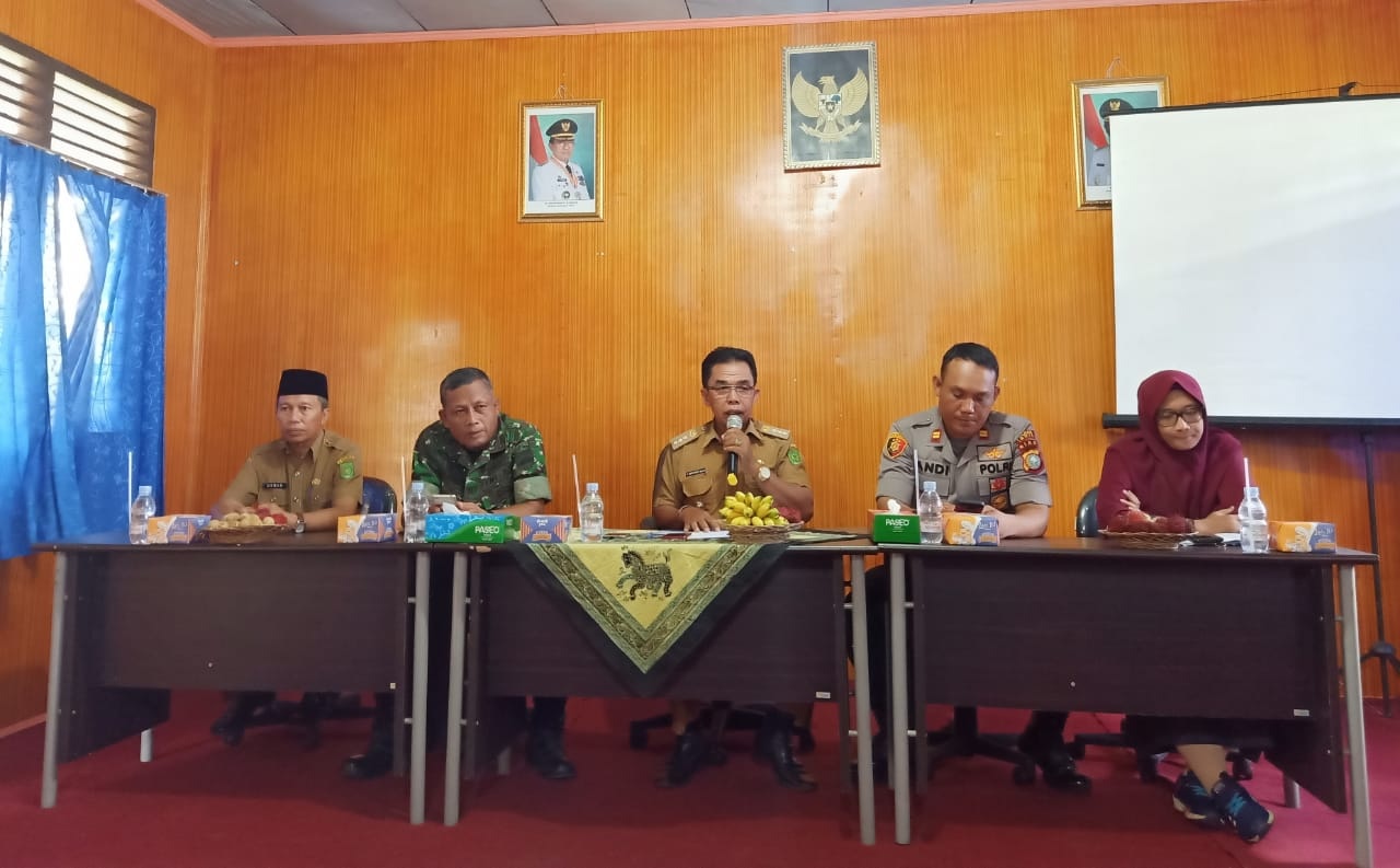 Buka Rakor Kecamatan, Marpoyanto Minta Aparatur di Batang Tuaka Dukung dan Sukseskan SP 2020