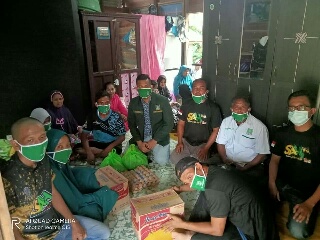 PKB Inhu Berikan Bantuan kepada Korban Kebakaran di Inhu