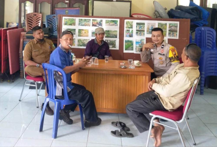 Polsek Sungai Apit Sambang Warga untuk Menjaga Kamtibmas Jelang Pilkada Serentak 2024