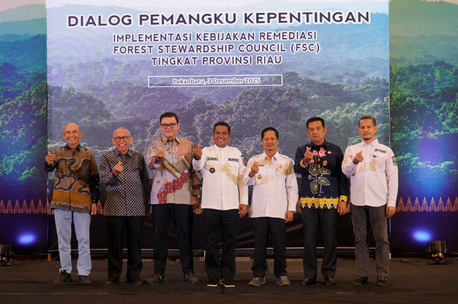 PUG Gelar Forum Dialog terkait Implementasi FSC Bangun Lingkungan di Riau