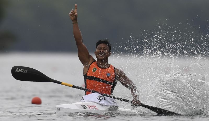 Pedayung Riau Asal Kuansing Ini Optimis Raih Medali di Sea Games China