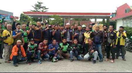 Program 'Jumat Bekah', KNPI Pekanbaru Ingatkan Pengemudi Ojol Jaga Ketertiban dan Keamanan Kota Pekanbaru