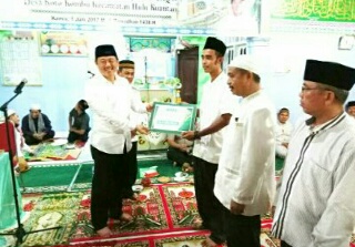 Wabup H.Halim Sampaikan Program Pemkab Kuansing Di Kecamatan Hulu Kuantan 2017