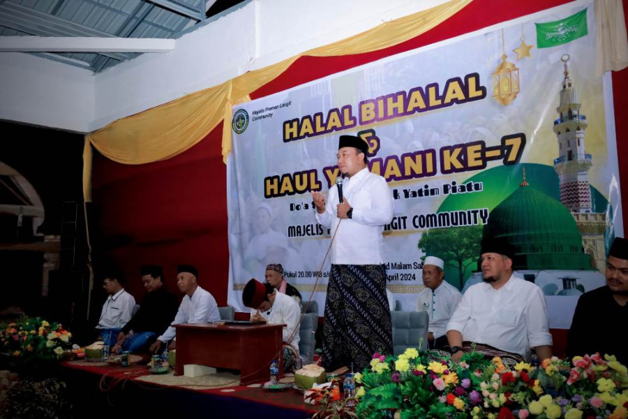Bupati Siak Bersama Majelis Preman Langit Community Hadiri Haul Yamani