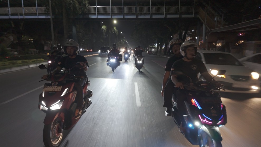 Membangun Solidaritas, Capella Honda Ajak Bikers Honda Matic Rolling City
