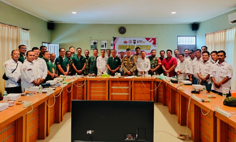 Wujudkan Pilkada Aman dan Damai, Polsek Kunto Darussalam Sambangi PT EDI