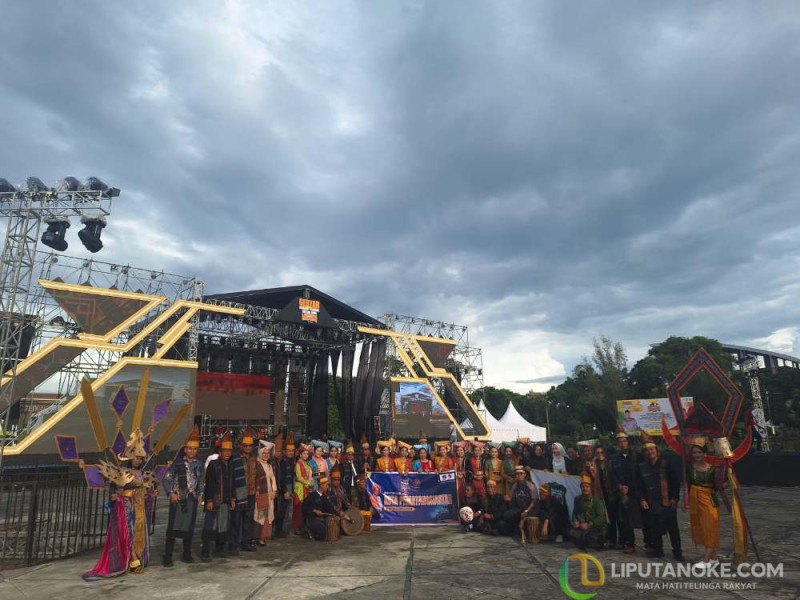 Pawai Budaya APEKSI Meriahkan Raker Komwil I dengan Tarian dan Pakaian Khas Daerah