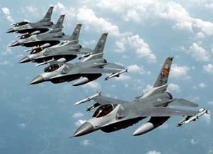 Korut Terbangkan F-16