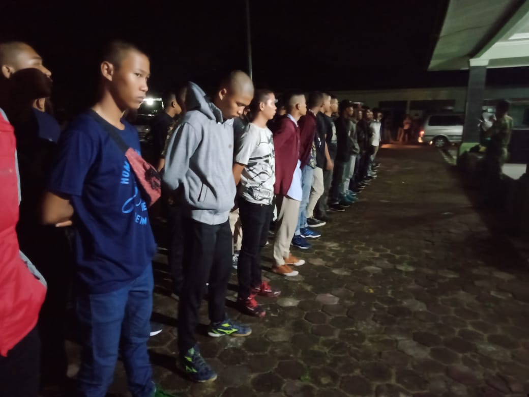 Sebanyak 83 Putra Terbaik Inhil Ikuti Seleksi Calon Tamtama TNI - AD di Pekanbaru