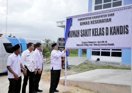 Rumah Sakit Tipe D Kecamatan Kandis di Resmikan 