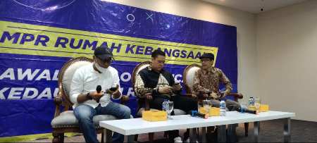 KWP dan Biro Humas MPR RI Kaji 'Untung' Sistem Pemilu 2024