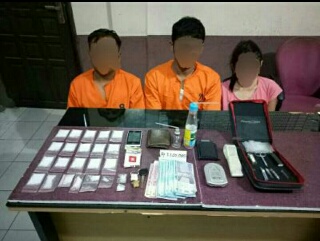 Tiga Orang ini Niatnya Transaksi Sabu, Eee Polisi Datang