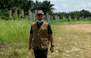 Abdul Wahid: Jika Saya Terpilih Bupati,  Saya Akan Selesaikan Jembatan yang Mangkrak Ini