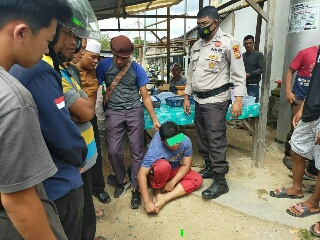 Pemuda Pekanbaru Dibawah Umur Hampir Jadi Bulan-bulanan Warga di Inhu