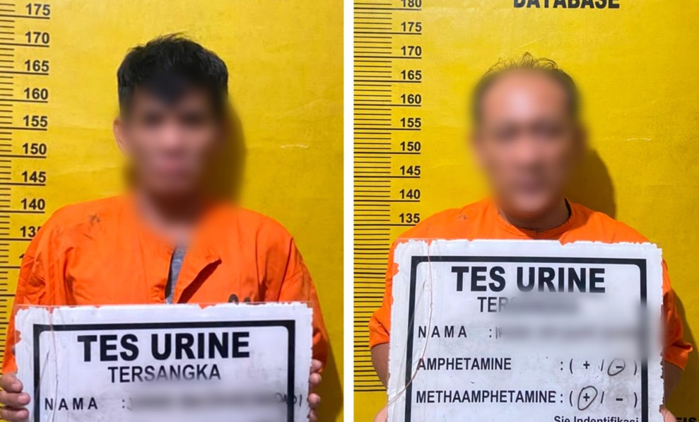 Polsek Sukajadi Tangkap 2 Pelaku Curanmor, Diduga Beraksi di 7 TKP Pekanbaru