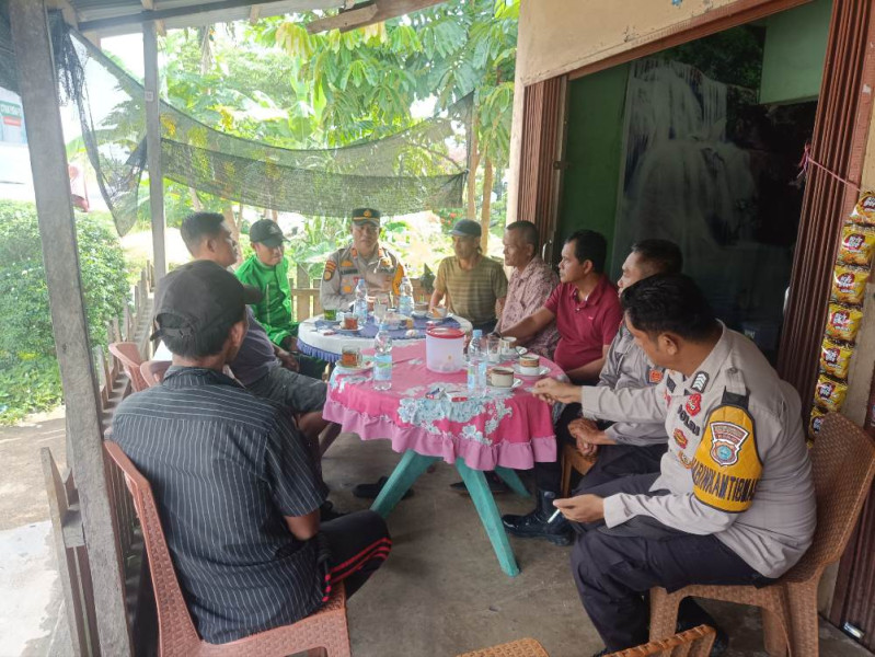 Jelang Pilkada, Polsek Tempuling Gencar Lakukan Cooling System Wujudkan Pilkada Damai