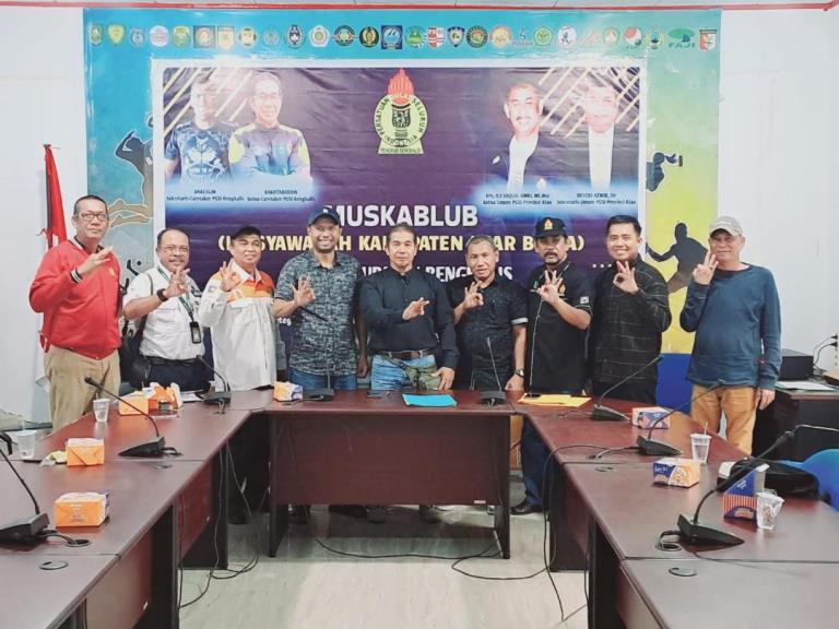 Terpilih Secara Aklamasi, Bakhtaruddin Nakhodai PGSI Bengkalis