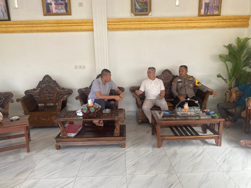 Polsek Bonai Darussalam Ajak Masyarakat Desa Sontang Ikut Serta Sukseskan Pilkada 2024