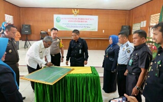 PN Tembilahan Canangkan Wilayah dan Birokrasi Bebas Korupsi 