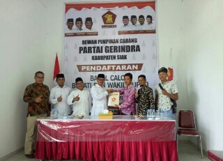 Akhir Pendaftaran, Ini Nama-nama yang Mengembalikan Formulir ke Gerindra Siak