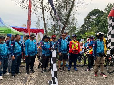 Ribuan Goweser Ikuti Fun Adventure, Serunya Menjajal Track Danau Kayangan