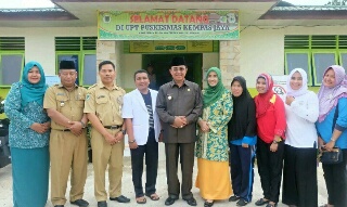 Lihat Langsung Kesiapsiagaan Pelayanan Kesehatan, Bupati Inhil Sambangi Puskesmas Kempas Jaya