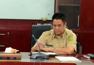 Pemprov Riau Kirim Surat Pemberhentian Sementara Bupati Bengkalis ke Mendagri