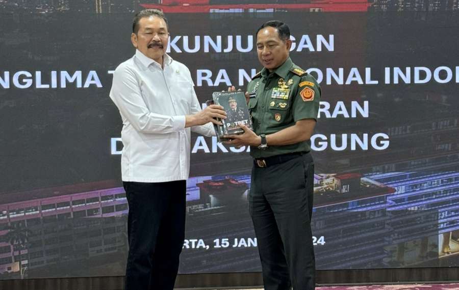 Rancang Pelatihan Bersama, Jaksa Agung dan Panglima TNI Satukan Langkah Berantas Kejahatan
