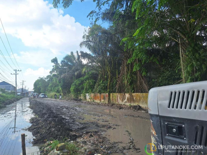 Drainase Jalan Bangau Sakti Pekanbaru Diperbaiki, Mahasiswa Merasa Lega