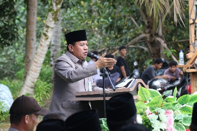 Doa Padang Desa Banuaran, Plt Bupati Minta Fungsikan Lahan dan Terapkan Teknologi Pertanian Baru