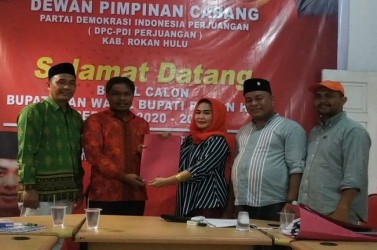 Punya Mimpi Menjadikan Rohul yang Tebaik, Hafith Syukri Daftar Ke PDI-P