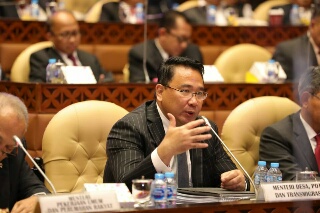 Mendes & 2 Menteri Lainnya Sampaikan Salam Perpisahan kepada Komisi V