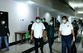 Bupati Siak Tinjau Asrama Haji untuk Pasien PDP Corona