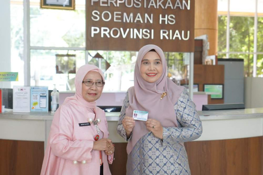 Bangga Dengan Puswil Soeman HS, Pj Ketua TP-PKK Provinsi Riau Ajak Masyarakat Gemar ke Pustaka