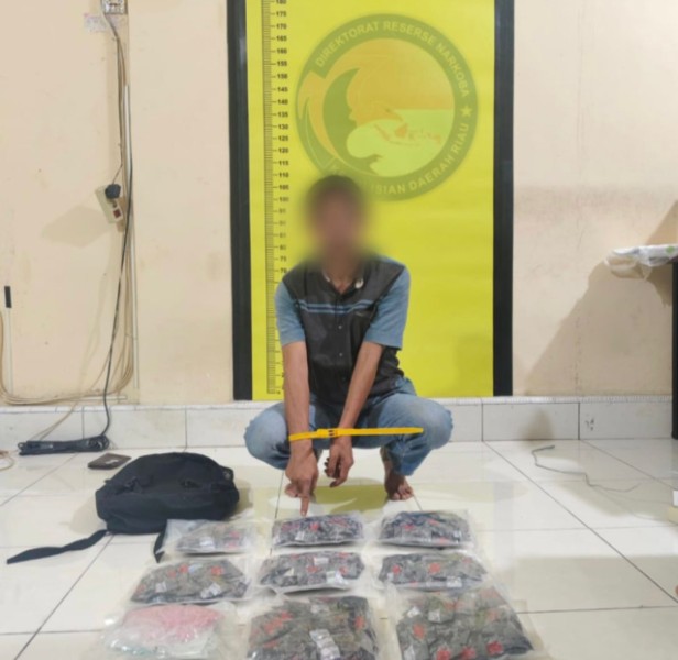 Operasi Senyap Polisi Berbuah Hasil, 933 Pil Ekstasi Disita dari Residivis