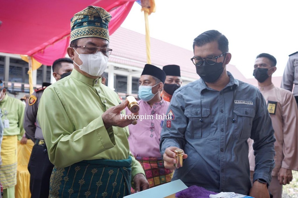 Bupati Inhil Tinjau Sidang Tera Ulang Alat UTTP