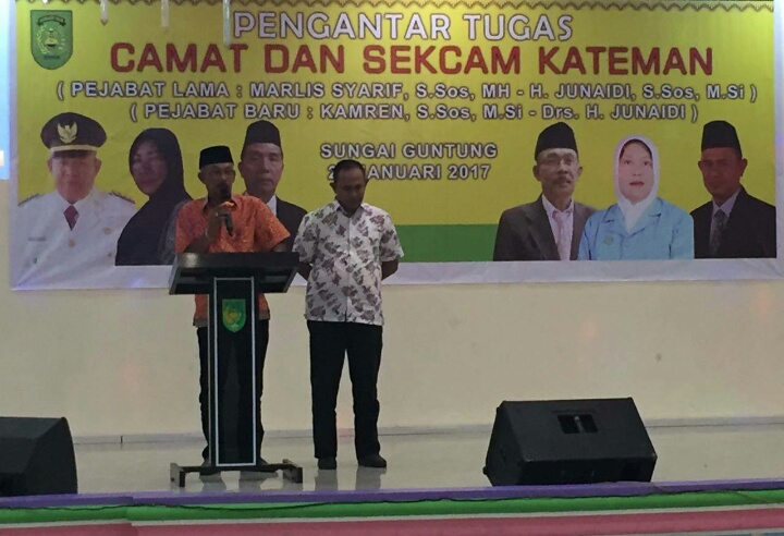 Camat Berharap Media dapat Jalin Kerjasama dengan Pemerintah Kec. Kateman