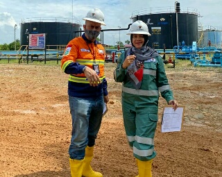 SPR Langgak Raih Penghargaan Most Improved K3S dari SKK Migas