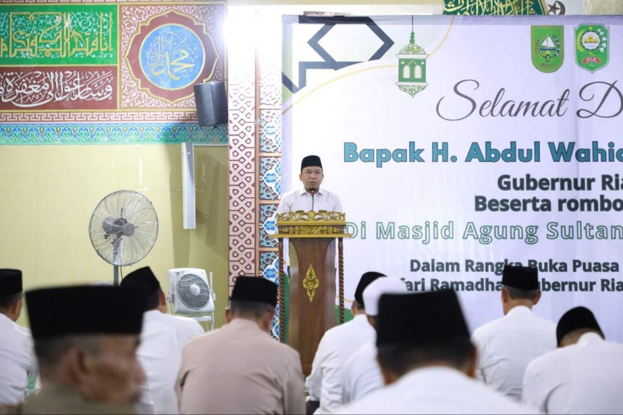 Wabup Siak Sambut Safari Ramadhan Pemprov Riau, Salurkan Bantuan untuk Masyarakat