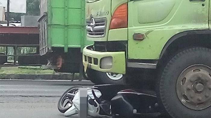 Kecelakaan di Jalan Lintas Timur, Seorang Anggota Polri Tewas Ditabrak Truk Tronton