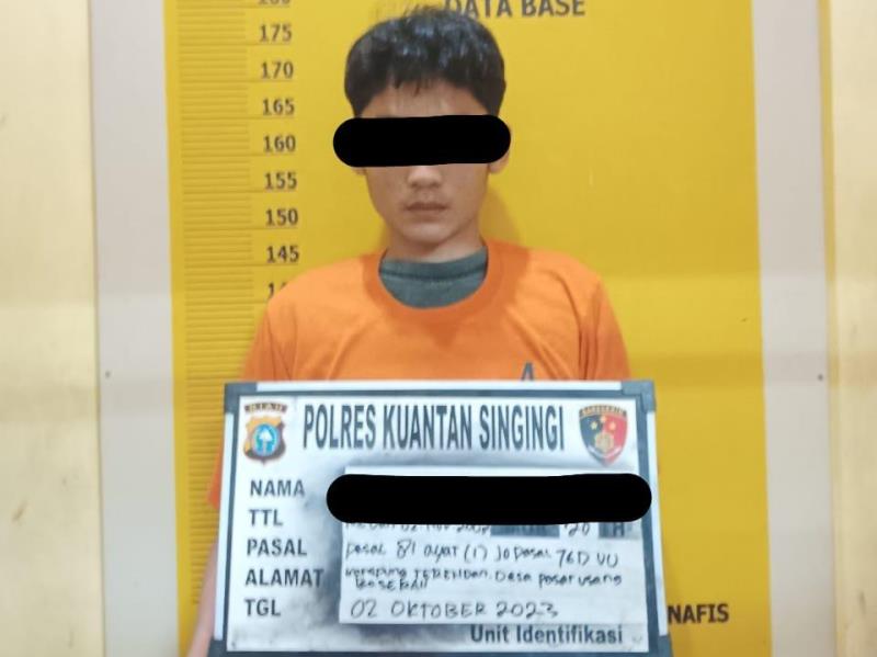 Setubuhi Anak di Bawah Umur, Pemuda Tanggung di Baserah Diringkus Polisi